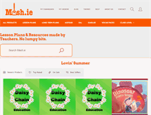 Tablet Screenshot of mash.ie